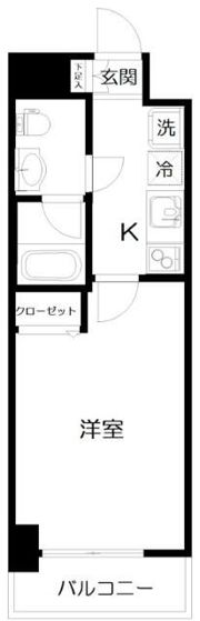 PARK SQUARE国府台の間取り画像