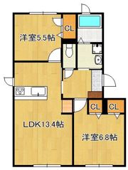 ラウンドシティ泉台の間取り画像