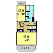 オレンジコートの間取り画像