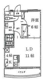 ローレルコート西川原の間取り画像