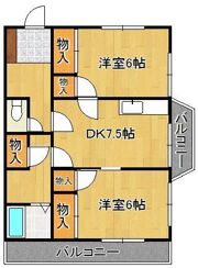 酒井愛宕ビルの間取り画像