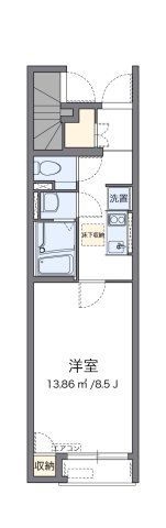 レオネクストフローラの間取り画像