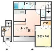クリエイトⅡの間取り画像