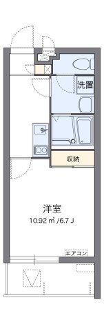クレイノさんだんかの間取り画像