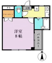 アメニティ松江弐号館の間取り画像