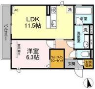 ソル アズールの間取り画像