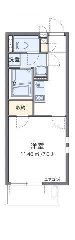 クレイノエスポワールKの間取り画像