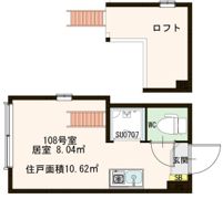 Walea 明大前の間取り画像