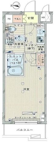 ルーブル高島平の間取り画像