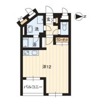 アルファレガロ中庄駅前の間取り画像