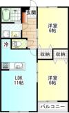 ブルーコートの間取り画像
