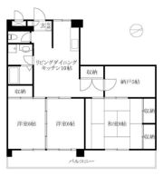 コーポ久枝の間取り画像