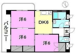 コーポ久枝の間取り画像