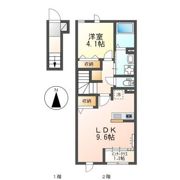 ウェルネスBの間取り画像