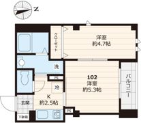 桜アパートメントの間取り画像