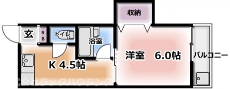 カルム柳町の間取り画像