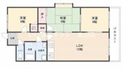 リバーパーク植田東の間取り画像