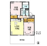 アルシオーネ Bの間取り画像