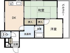 7FUKAGAWAの間取り画像