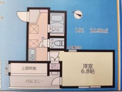 ライフアップ杉田の間取り画像