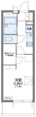 レオパレスヴィハール南六郷の間取り画像