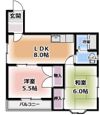 エスパレスの間取り画像