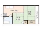 シャトー舟入の間取り画像