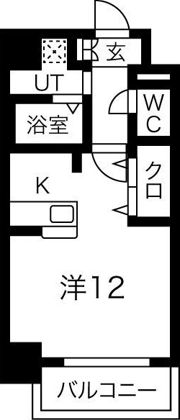 エスリード福島リバーフロントの間取り画像