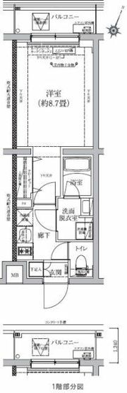 アイル プレミアム東京上石神井の間取り画像