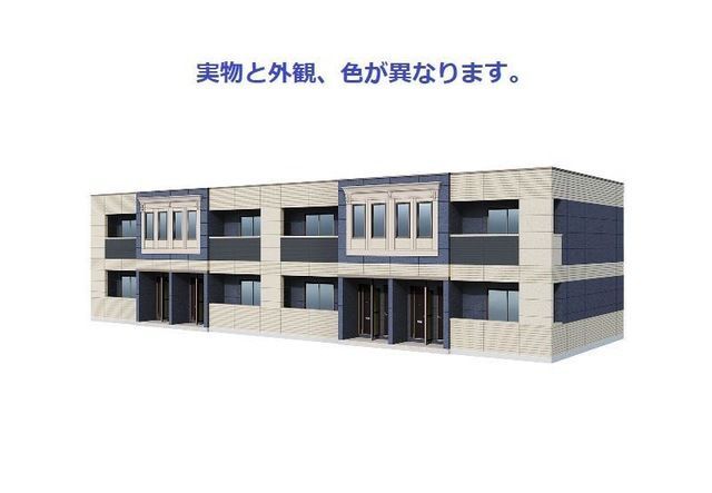 仮)阿見町荒川本郷新築アパートの外観画像