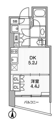 ﾃﾞｨｰﾑｽ蔵前Avenueの間取り画像