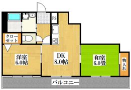 ベルンガーデン同心の間取り画像