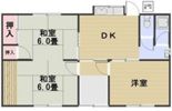 富田戸建2の間取り画像