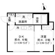 STRIPES東大井の間取り画像