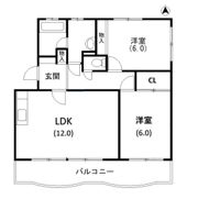 パークハイム和地山の間取り画像