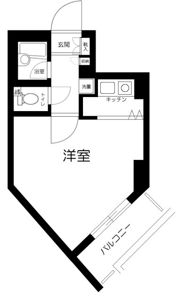 菱和パレス高輪台の間取り画像