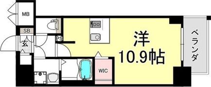 プレサンス池下トレスの間取り画像