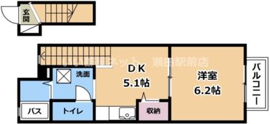 ハイツ喜望峰の間取り画像