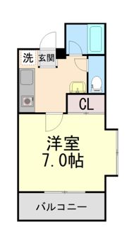 ハイツ・ローズマリーの間取り画像