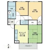 フォブールナカトの間取り画像