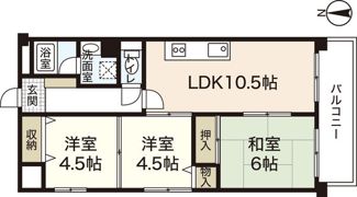 エスポワール舟入の間取り画像