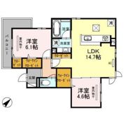 リベラの間取り画像