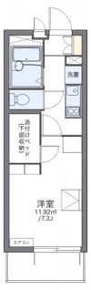 レオパレスシャローム上杉の間取り画像