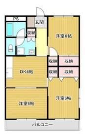 サニーハイツの間取り画像