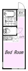 ユナイト元住吉ミ・ディスピアーチェの間取り画像