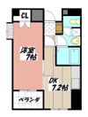 MDIインターフェイス竪町の間取り画像