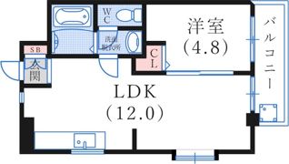 パレグレイス・ヒエダの間取り画像