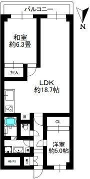ハイホーム田園調布の間取り画像