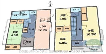 真壁戸建の間取り画像