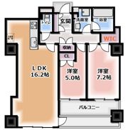 堂島ザ・レジデンスマークタワーの間取り画像